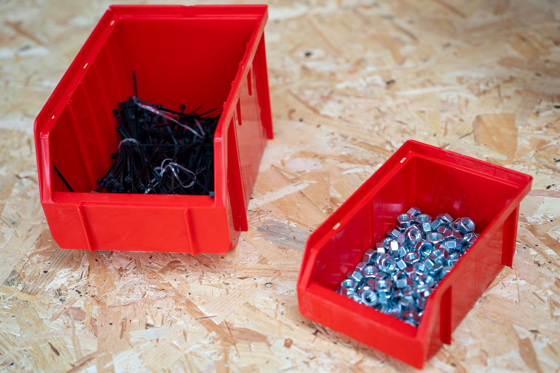 Pegboard Bin Holders