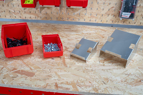 Pegboard Bin Holders