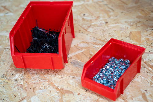 Pegboard Bin Holders